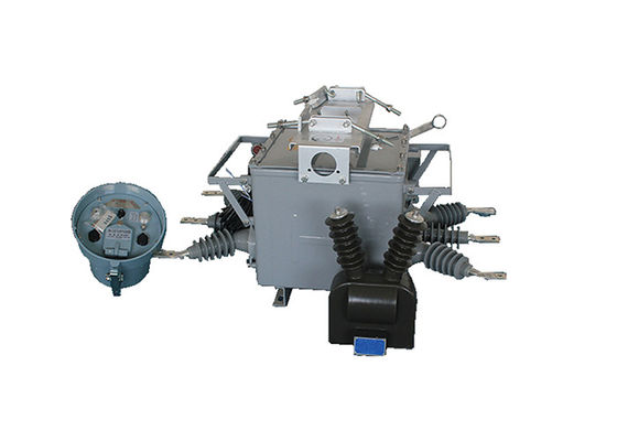 Tre fasi Vcb Outdoor AC Automatic Vacuum Circuit Breaker Acciaio inossidabile con controllore intelligente