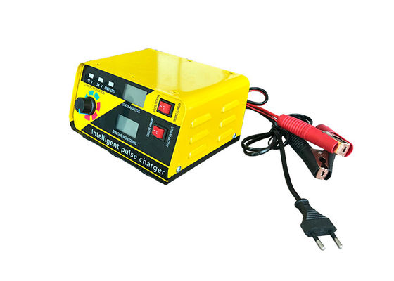 HAS-L-618D caricabatterie a motore Display a LED Giallo Colore Caricabatterie al litio Smart Battery Maintainer